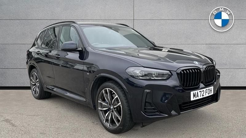 Black Used 2022 BMW X3 M Sport SUV | £37,990 (A bit pricey) - Image 1/4