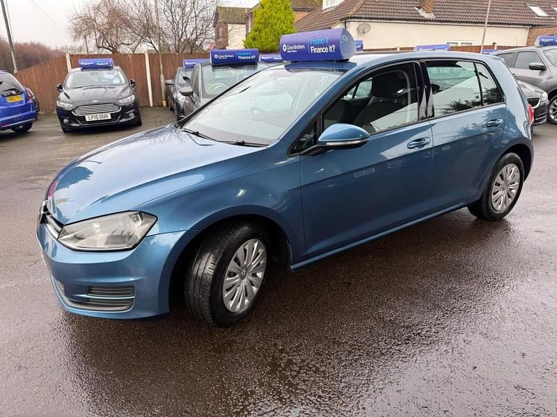 Used VW Golf VII S 2015 Blue Hatchback