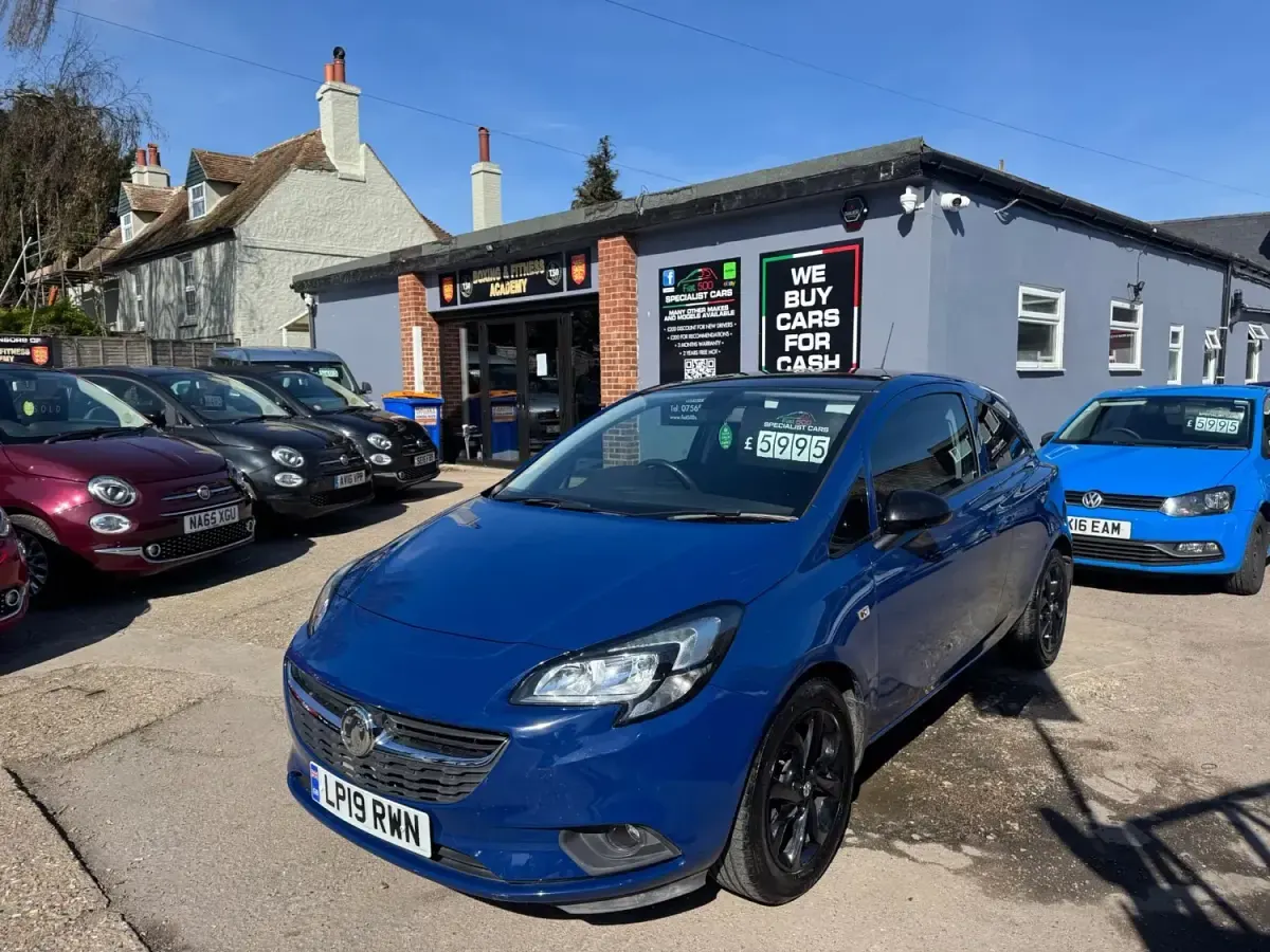 Begagnad Vauxhall Corsa 2019 Blå Halvkombi