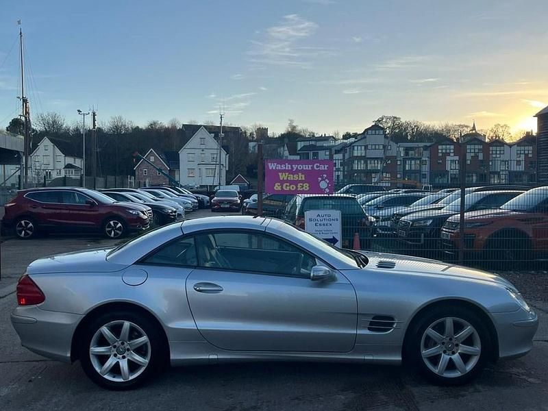 Used Mercedes SL350 2003 Silver Cabriolet