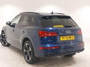 Used Audi Q5 Black Edition 299 HP (219 kW) 2020 Blue SUV