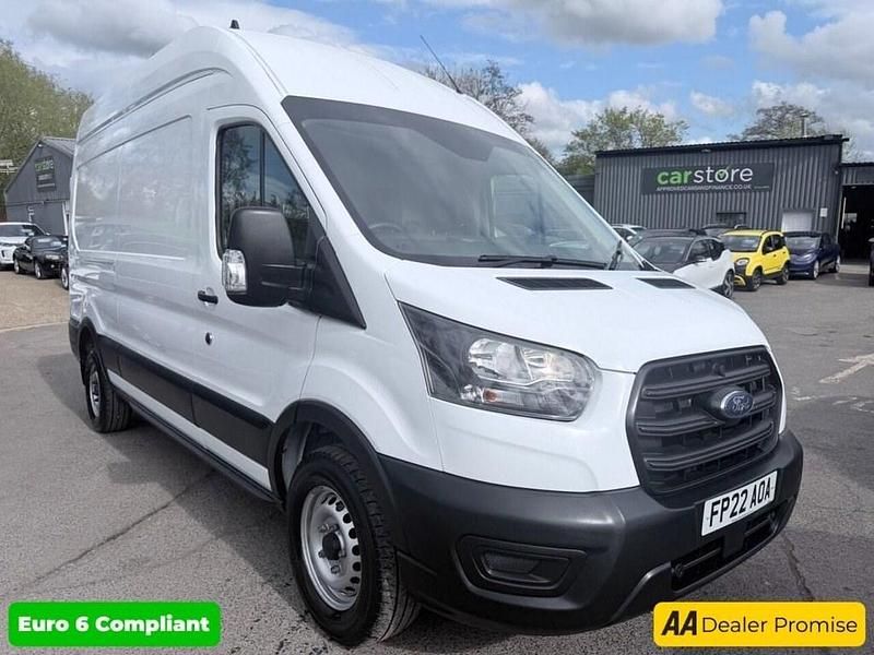 Used Ford Transit 130 HP (95 kW) 2022 White Van