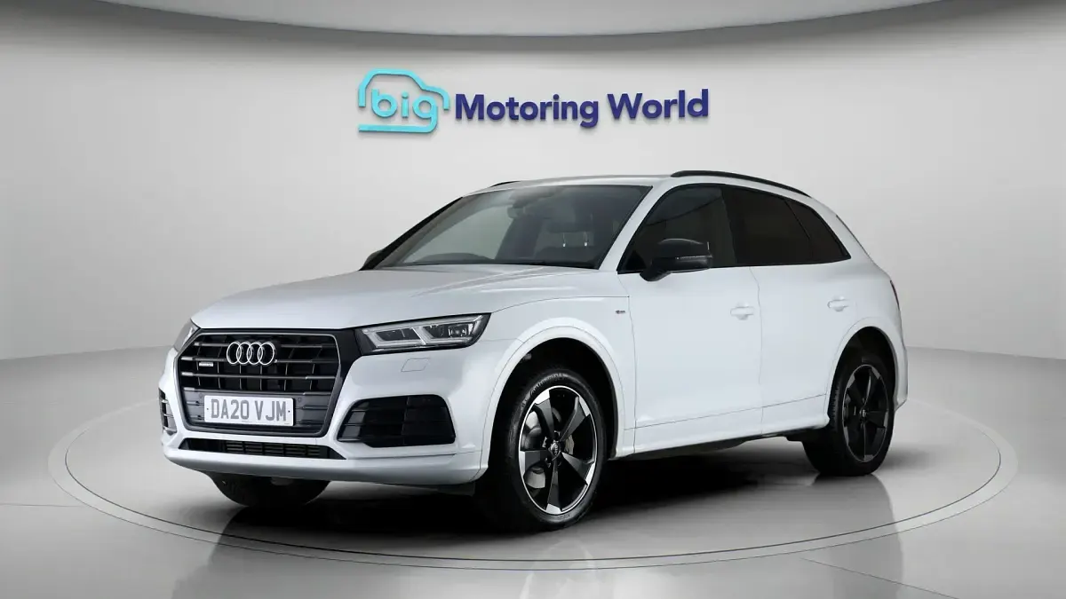 Used Audi Q5 Black Edition 241 HP (177 kW) 2020 White SUV