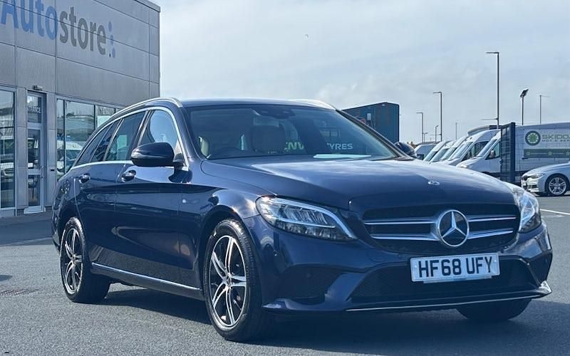 Begagnad Mercedes C200 184 HK (135 kW) 2019 Kombi