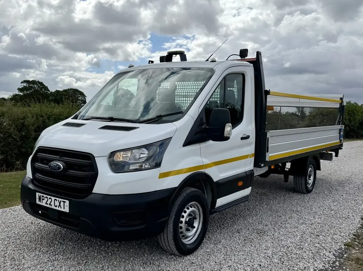 Used Ford Transit 130 HP (95 kW) 2022 White Van