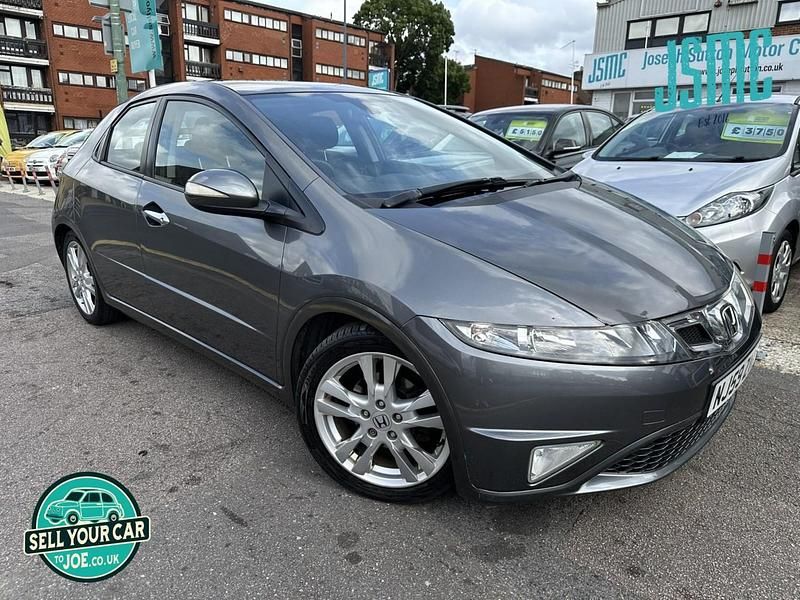 Silver Used 2009 Honda Civic ES Hatchback | £3,750 (Fair price) - Image 1/4