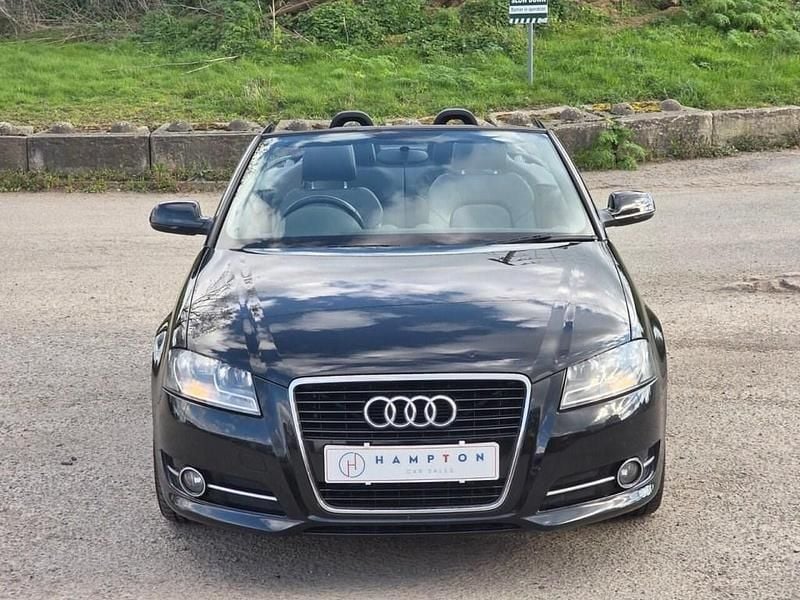 Used Audi A3 Cabriolet Sport 105 HP (77 kW) 2011 Black Cabriolet