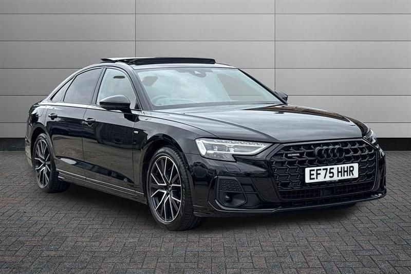 Used Audi A8 Black Edition 286 HP (210 kW) 2025 Mythos black Sedan