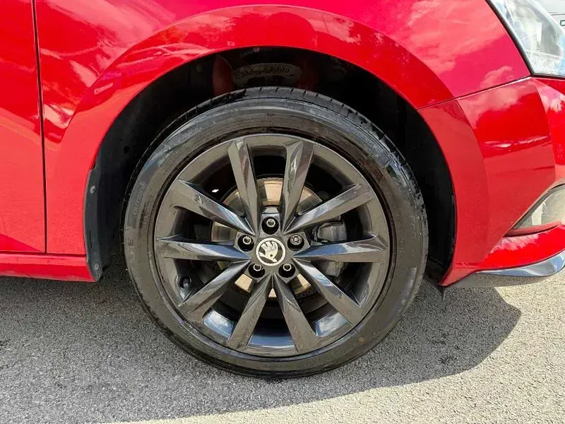 Used Skoda Fabia Colour Edition 2018 Red Hatchback