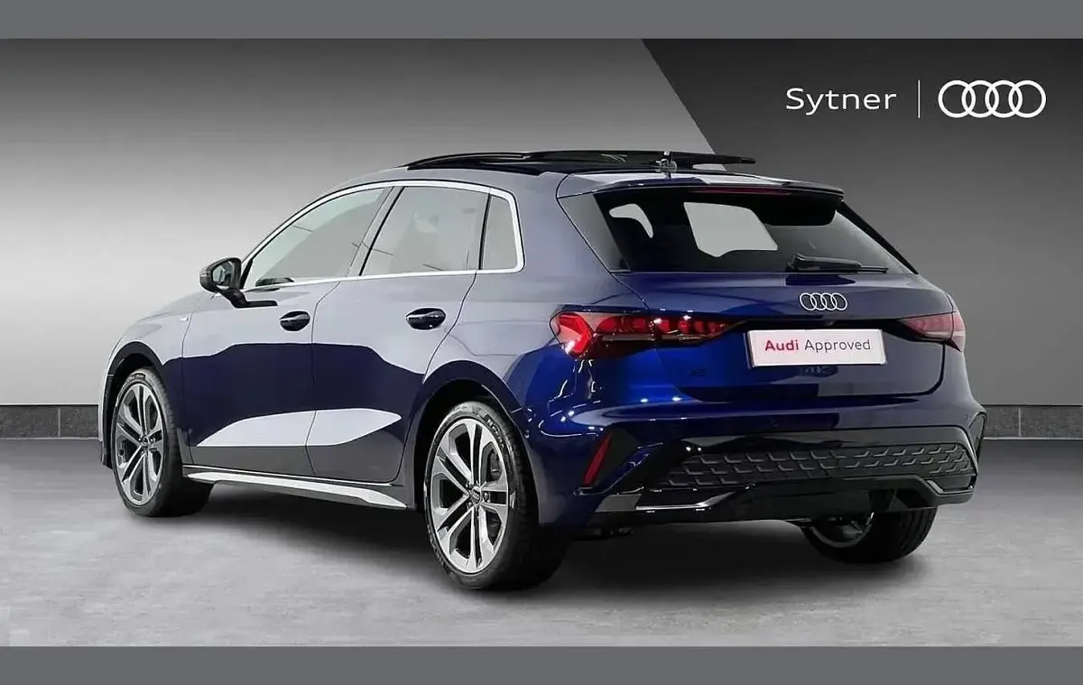 Used Audi A3 S-Line 147 HP (108 kW) 2026 Blue Hatchback