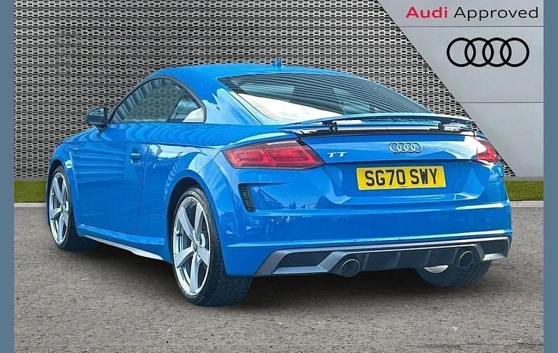 Used Audi TT S-Line 194 HP (142 kW) 2020 Blue Coupe