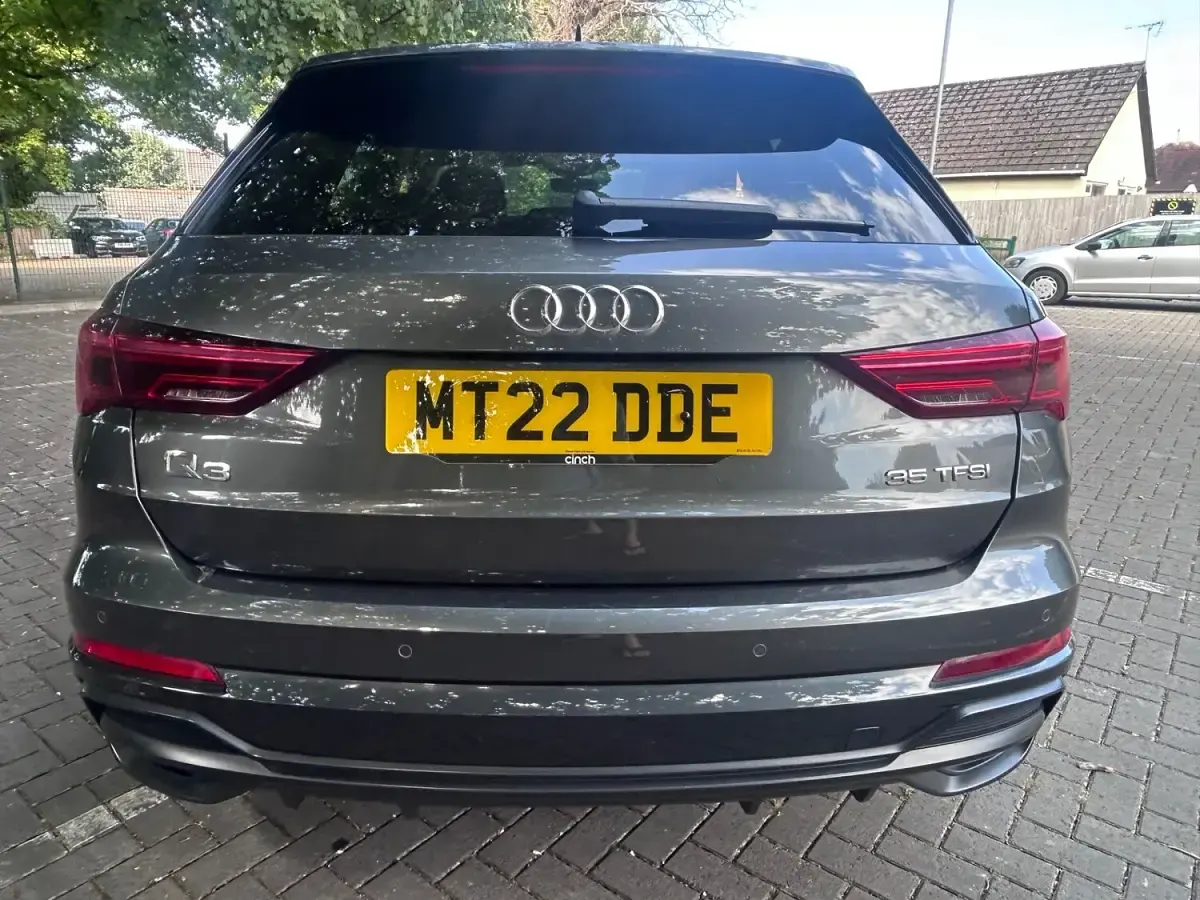 Used Audi Q3 Black Edition 150 HP (110 kW) 2022 Grey SUV