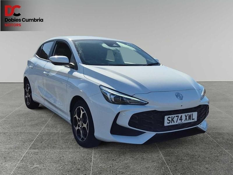 Used MG MG3 Trophy 194 HP (142 kW) 2024 White Hatchback