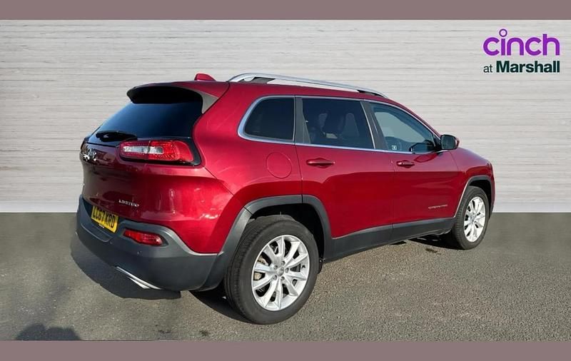 Used Jeep Cherokee Limited 196 HP (144 kW) 2017 Red SUV