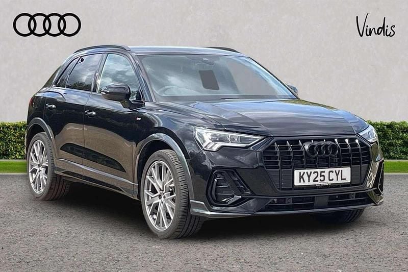 Black Used 2025 Audi Q3 Black Edition SUV | £34,025 (Good price) - Image 1/4