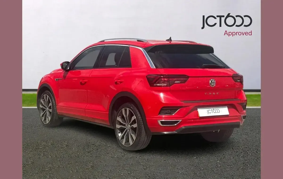 Used VW T-Roc R-line 150 HP (110 kW) 2020 Red SUV