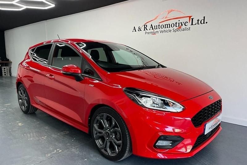 Used Ford Fiesta ST-Line 155 HP (114 kW) 2021 Red Hatchback