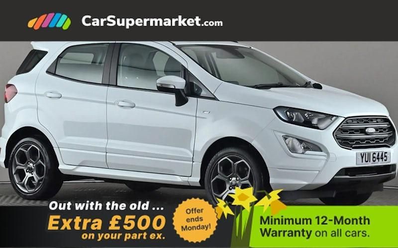 Used Ford Ecosport ST-Line 125 HP (91 kW) 2022 White SUV