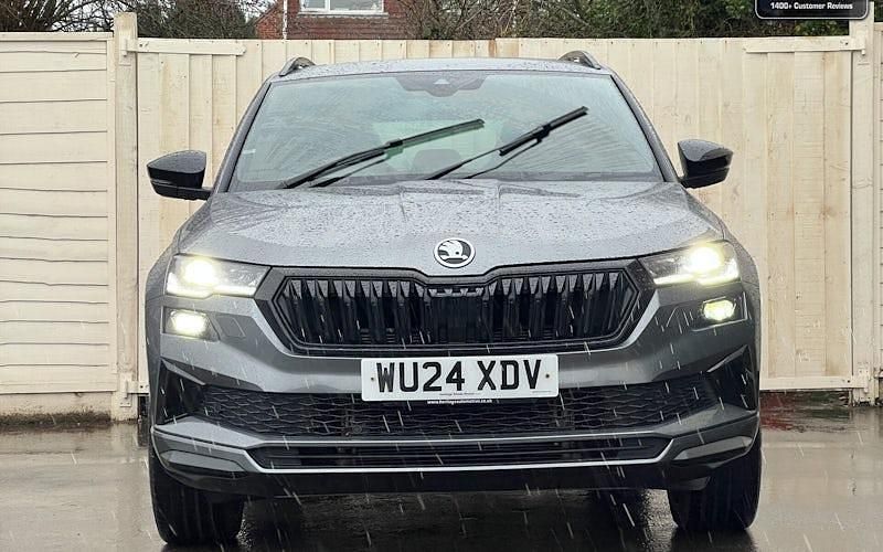 Used Skoda Karoq SportLine 150 HP (110 kW) 2024 Grey SUV