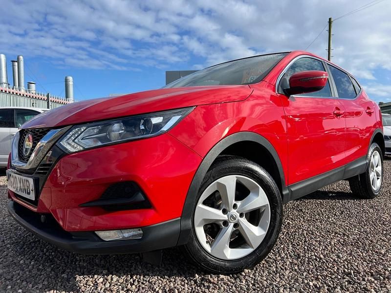 Used Nissan Qashqai Acenta Premium 2020 Red SUV