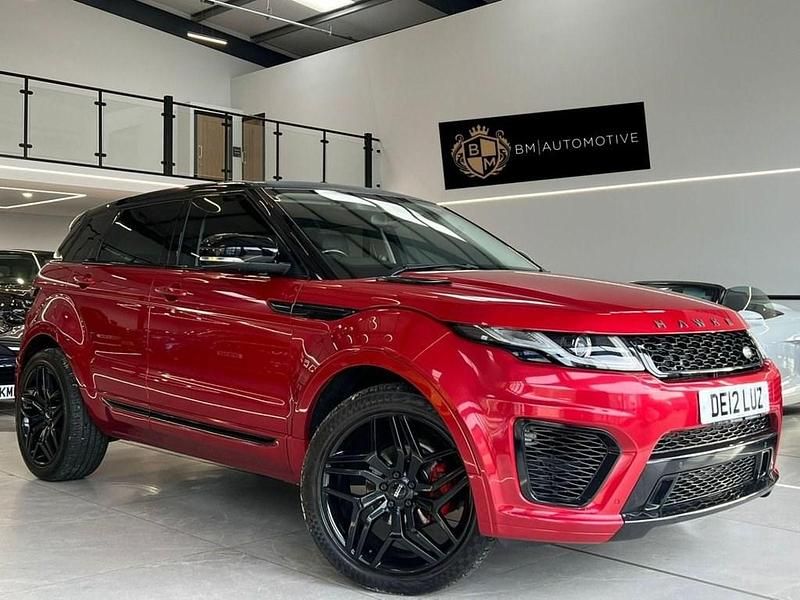 Red Used 2012 Land Rover Range Rover evoque Pure SUV | £9,995 (Expensive) - Image 1/4