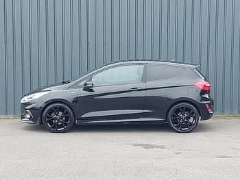 Used Ford Fiesta ST-Line 100 HP (73 kW) 2017 Black Hatchback
