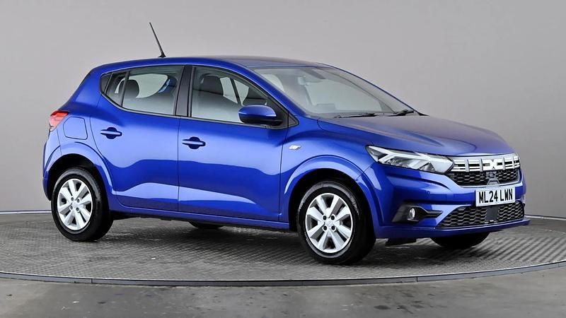 Used Dacia Sandero Expression 91 HP (66 kW) 2024 Blue Hatchback