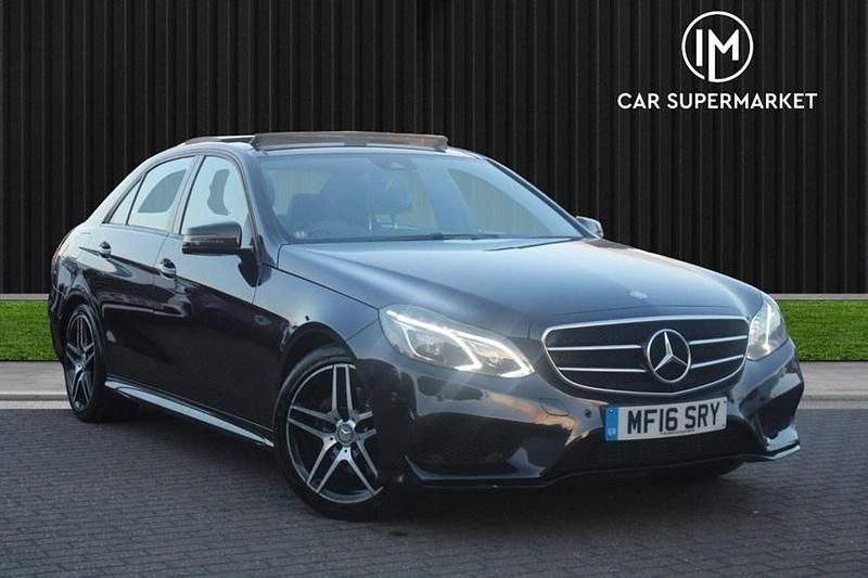 Blue Used 2016 Mercedes E220 Premium Sedan | £11,885 (Fair price) - Image 1/1
