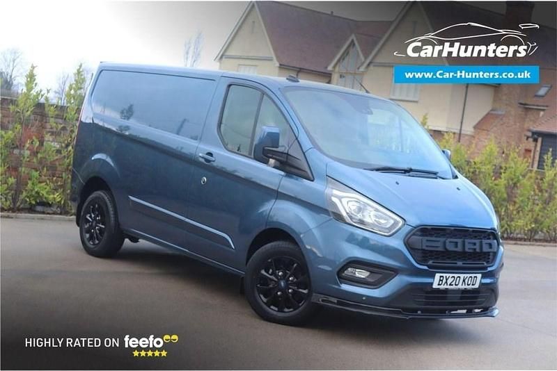 Used Ford Transit Custom Limited 130 HP (95 kW) 2020 Blue Van