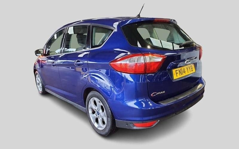 Used Ford C-MAX Zetec 105 HP (77 kW) 2014 Blue MPV