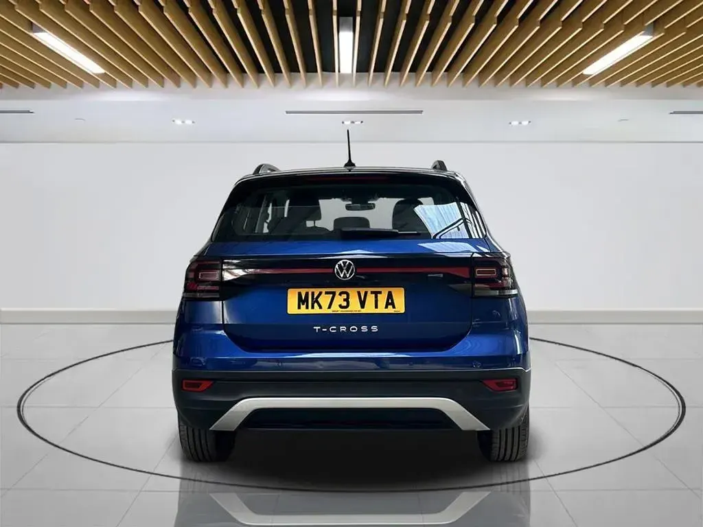 Used VW T-Cross S 95 HP (69 kW) 2023 Blue SUV