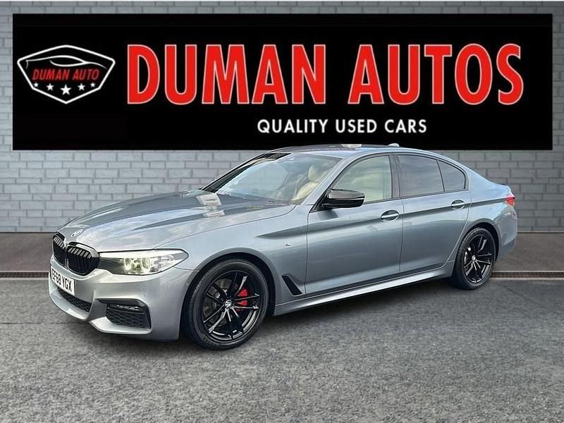 Used BMW 520 M Sport 190 HP (139 kW) 2018 Blue Sedan