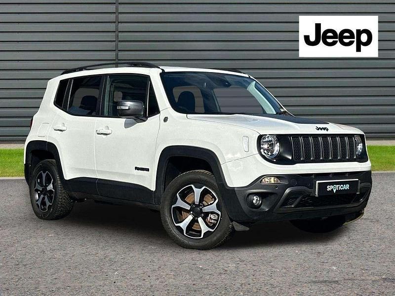 White Used 2022 Jeep Renegade Trailhawk SUV | £20,667 (Fair price) - Image 1/4