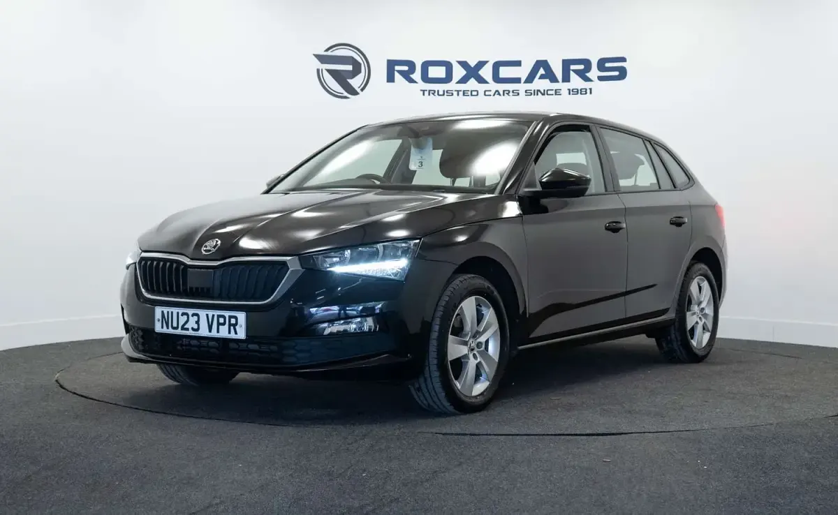 Used Skoda Scala SE 110 HP (80 kW) 2023 Black Hatchback