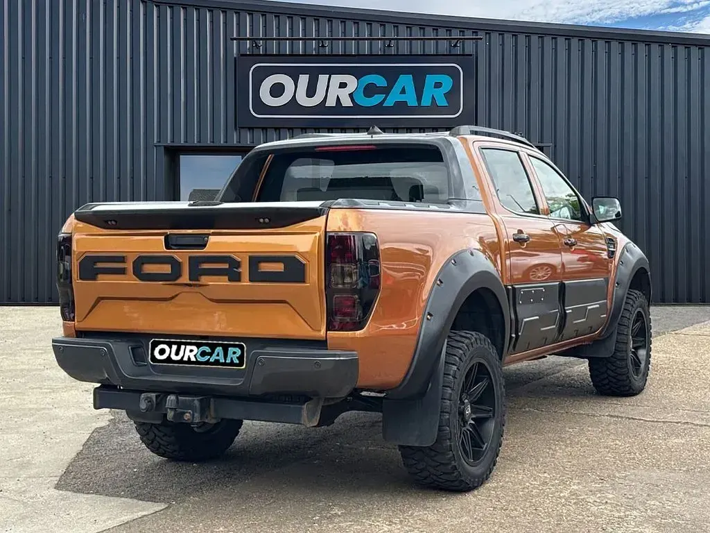 Used Ford Ranger Wildtrack 210 HP (154 kW) 2020 Orange Pickup