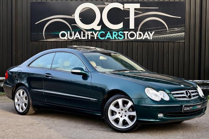 Used Mercedes CLK200 Elegance 2005 Green Coupe