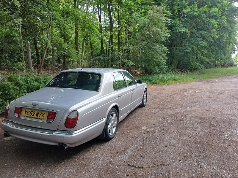 Used Bentley Arnage 451 HP (331 kW) 2002 Silver Sedan