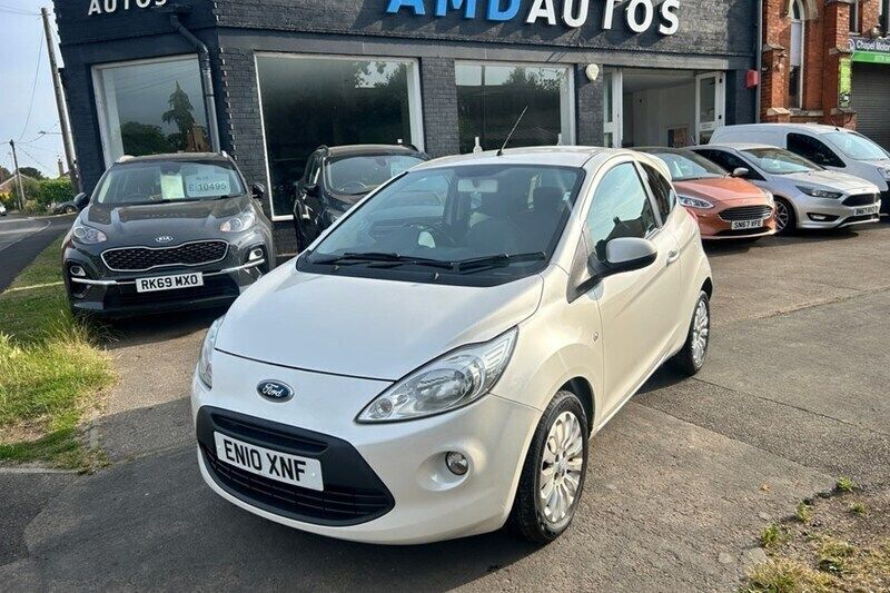 White Used 2010 Ford Ka Zetec Hatchback | £2,995 (A bit pricey) - Image 1/1