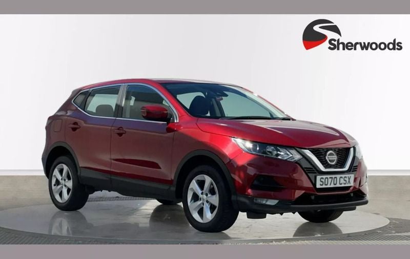 Red Used 2021 Nissan Qashqai Acenta Premium SUV | £10,995 (Super price) - Image 1/4