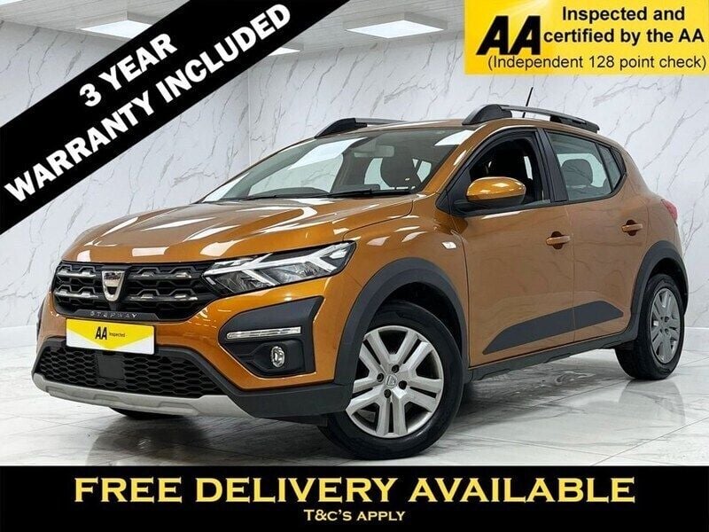 Orange Used 2022 Dacia Sandero Comfort Hatchback | £11,495 (Fair price) - Image 1/2
