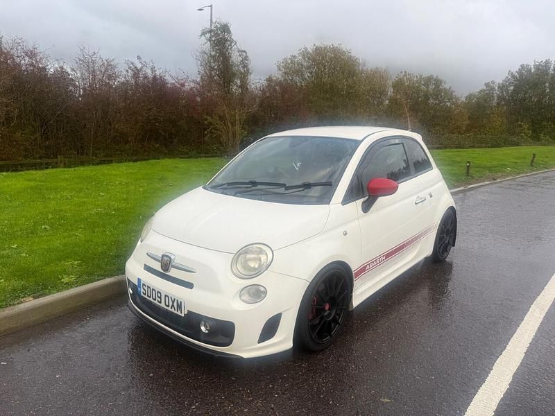 White Used 2009 Abarth 500 Hatchback | £3,250 (Good price) - Image 1/4