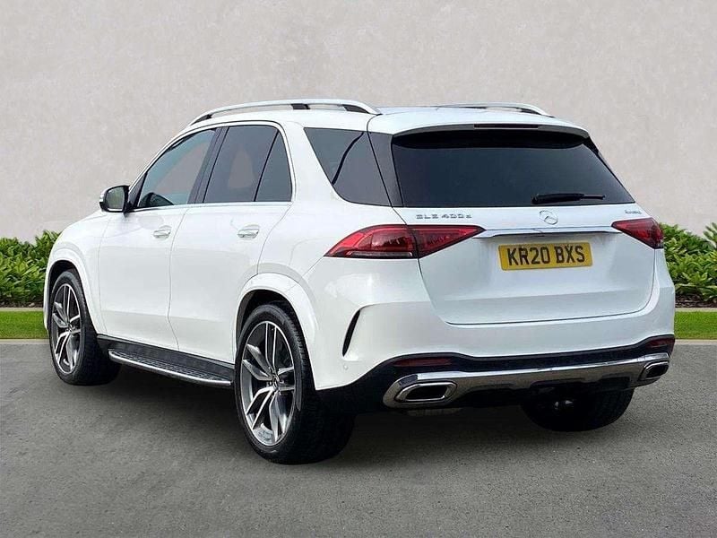 Used Mercedes GLE400 AMG line 2020 White Estate