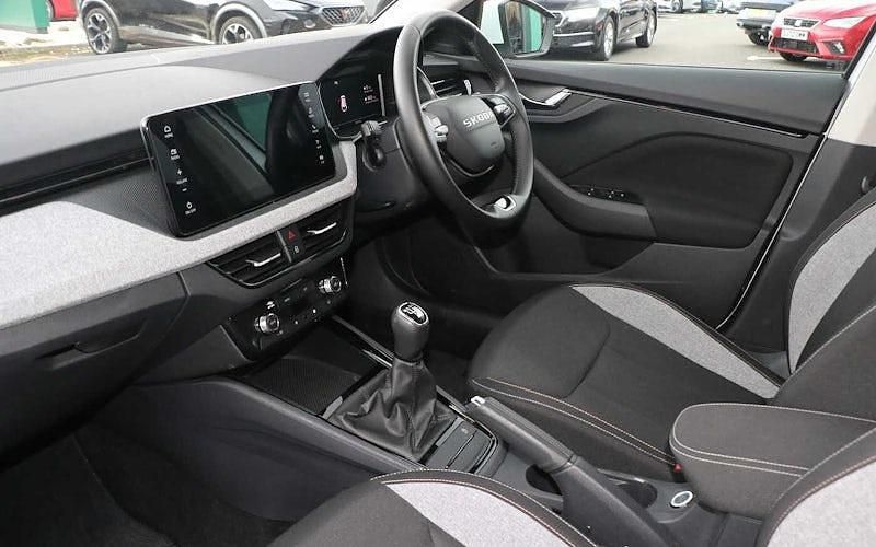 Used Skoda Scala SE 116 HP (85 kW) 2025 Moon white metallic Hatchback