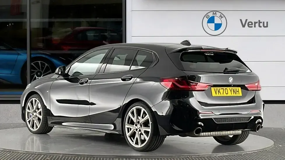 Used BMW M135 M Sport 306 HP (225 kW) 2021 Black Hatchback