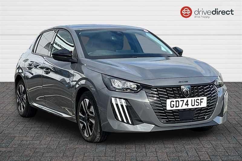 Used Peugeot 208 Allure 100 HP (73 kW) 2025 Grey Hatchback