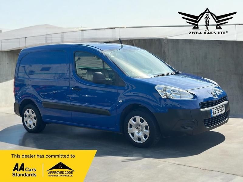 Blue Used 2015 Peugeot Partner MPV | £5,395 (Fair price) - Image 1/4