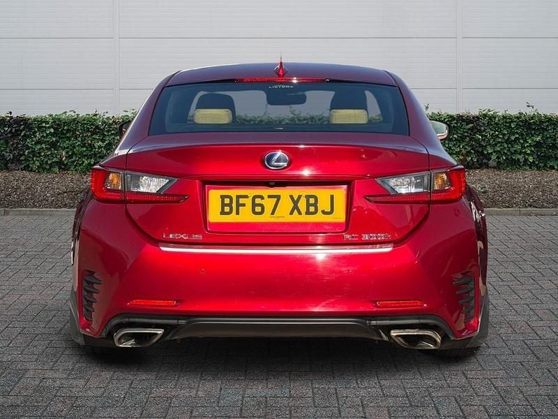 Used Lexus RC300h Sport Line 2017 Red Coupe