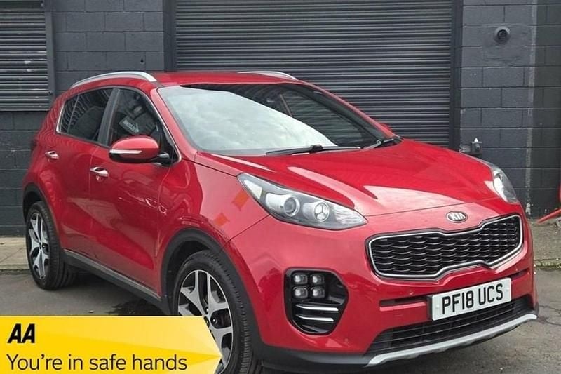 Red Used 2018 Kia Sportage GT-Line SUV | £9,800 (Super price) - Image 1/1