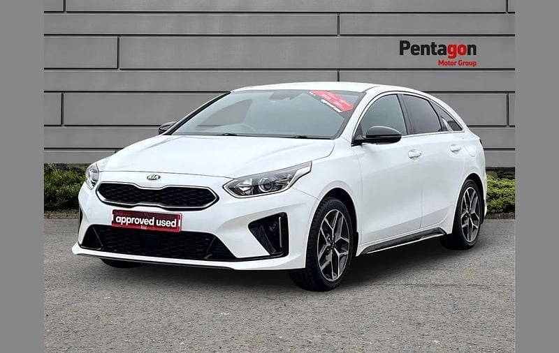 Used Kia ProCeed GT-Line 158 HP (116 kW) 2021 White Hatchback
