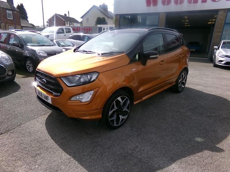 Used Ford Ecosport ST-Line 140 HP (102 kW) 2018 Orange SUV